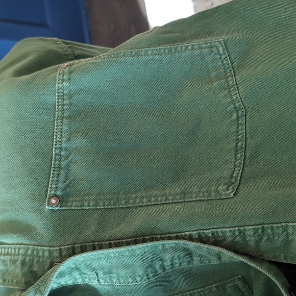 Zara Oversized Washed Green Denim Shacket for Women. NWOT!! - Picture 10 of 10